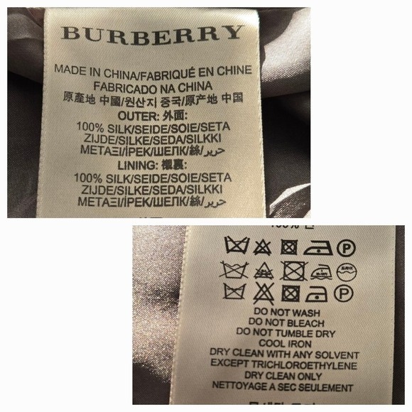 Burberry‎ London Leopard & Plaid Beige Silk A-Line Sleeveless Dress- Size 6 - Picture 11 of 11